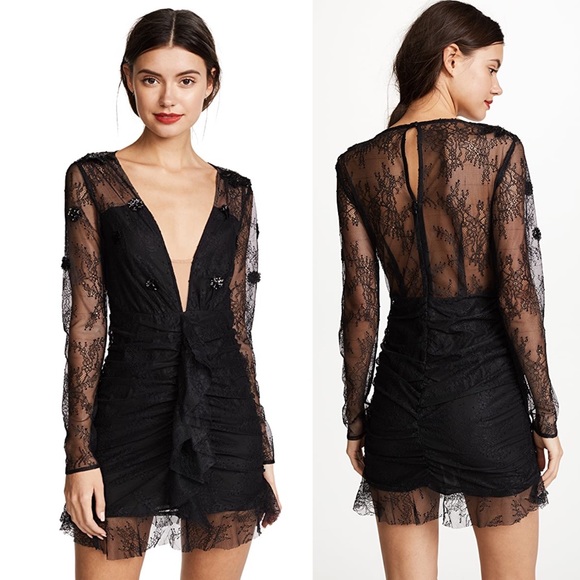 for love and lemons daisy lace mini dress